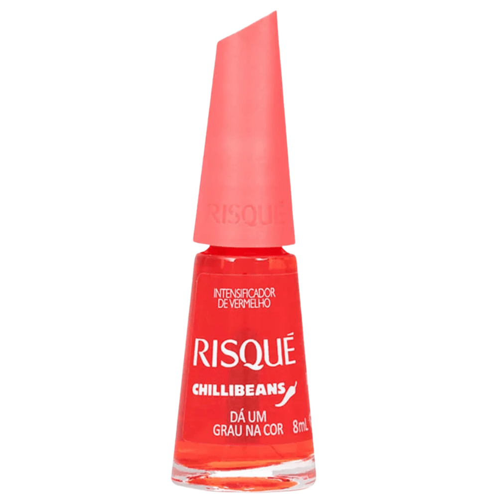 Esmalte Risque Chilli Beans Dá Um Grau Na Cor 8ml